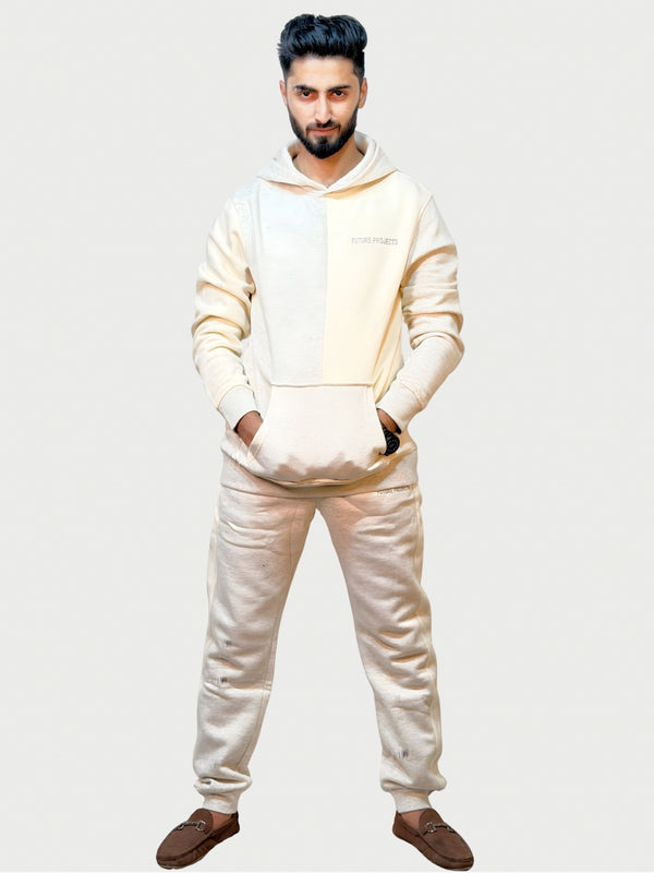 Color Blocked Hoodie Tracksuit - Unisex