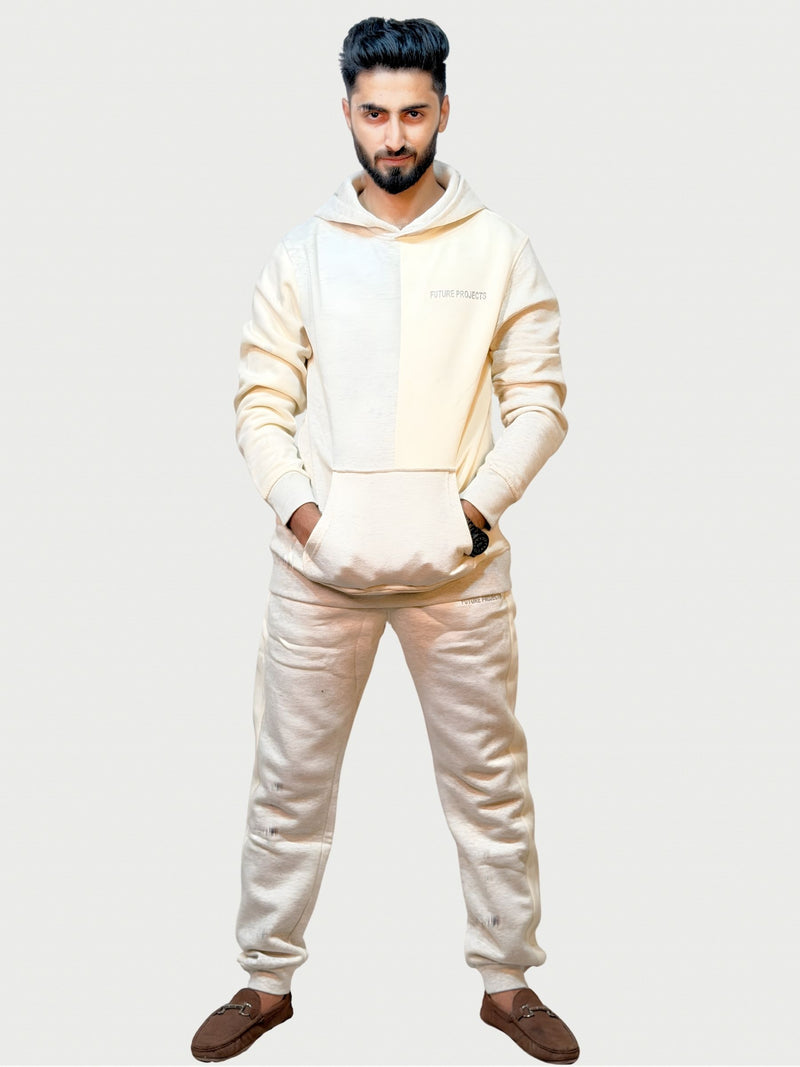 Color Blocked Hoodie Tracksuit - Unisex