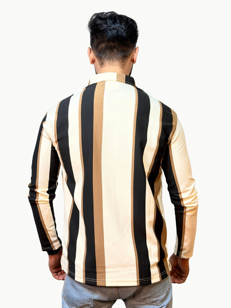 Luxe Rib Polo - "Desert"