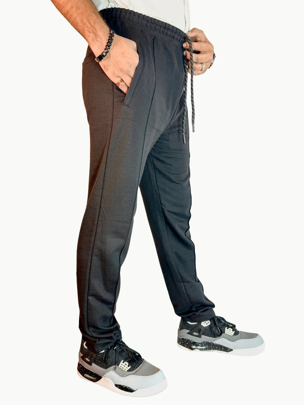 Pintuck Trouser - Black