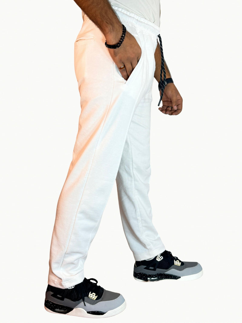 Pintuck Trouser - White