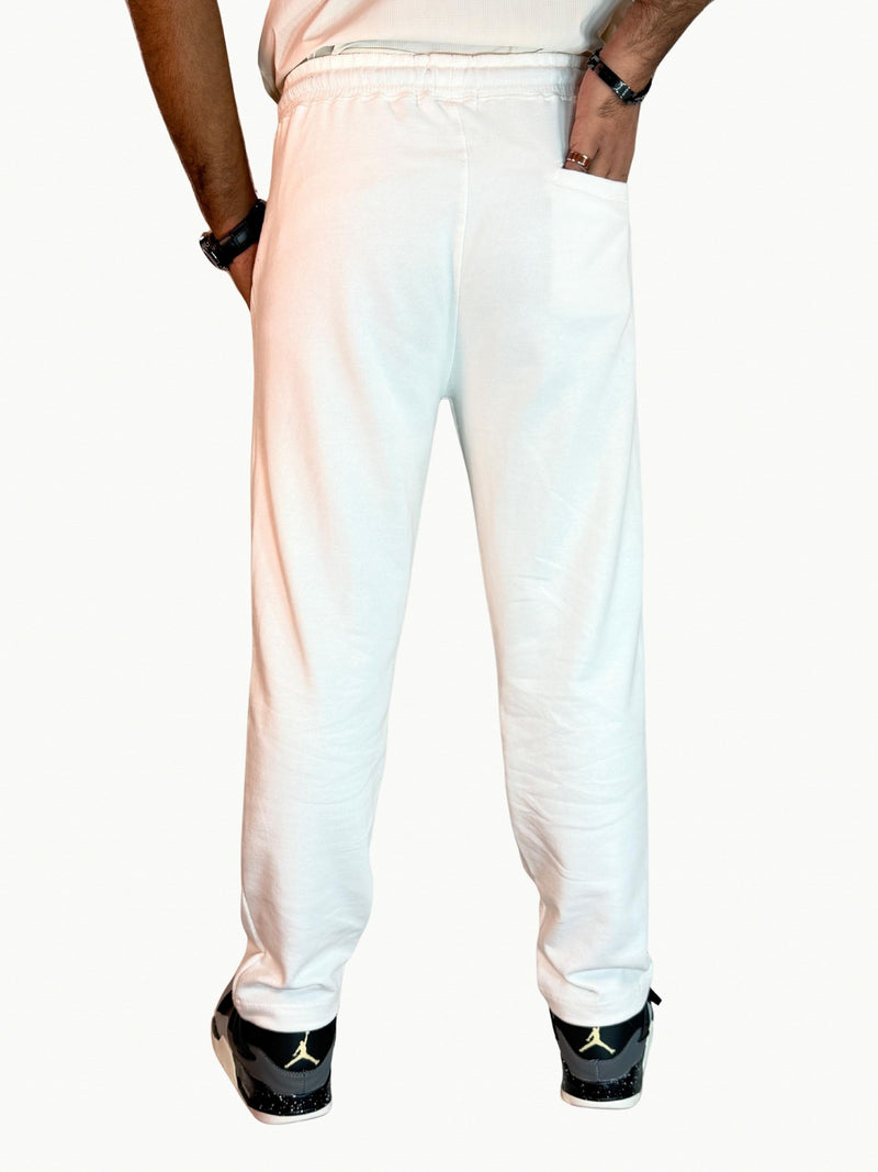 Pintuck Trouser - White