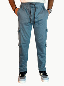 7-Pocket Baggy Trouser - Slate Blue