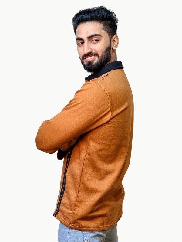 Twin Track Polo - Copper