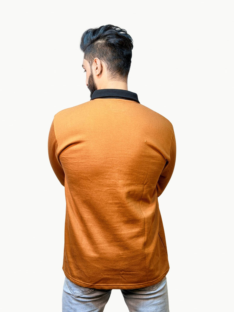 Twin Track Polo - Copper