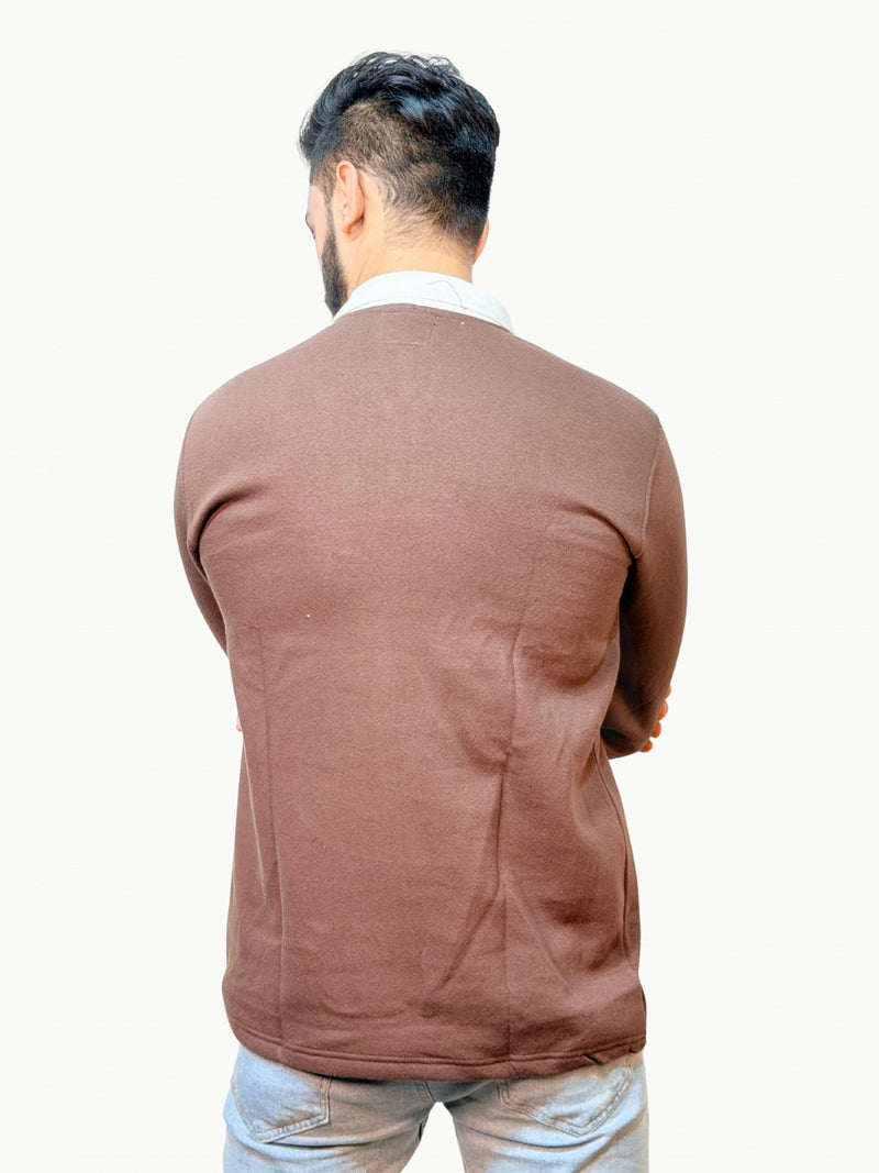 Twin Track Polo - Brown