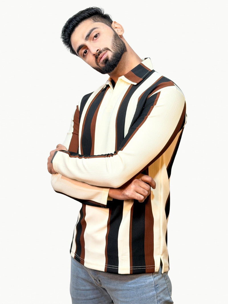 Luxe Rib Polo - "Olive"