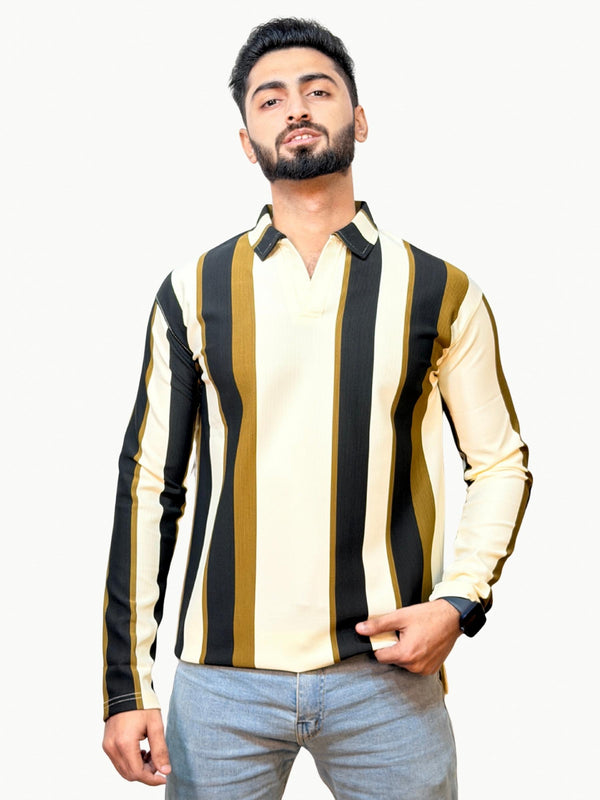 Luxe Rib Polo - "Olive"