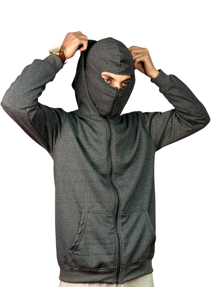 Daku Hoodie Charcoal Grey - Unisex