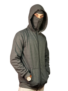 Daku Hoodie Charcoal Grey - Unisex