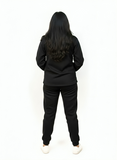 Monochromatic Beige Shacket Tracksuit - Unisex