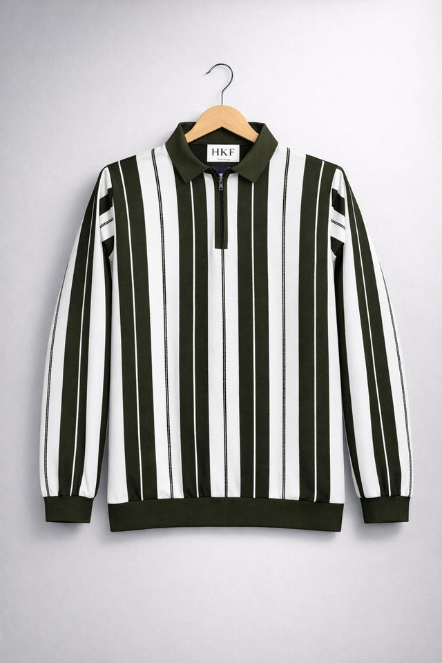 Summer - Glide Quarter Zip Polo - Green