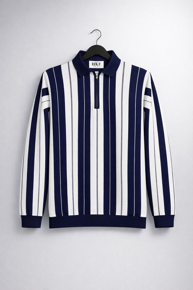 Summer - Glide Quarter Zip Polo - Blue