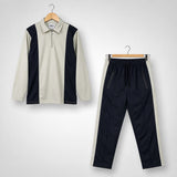HKF Core Tracksuit-Creamy Half White