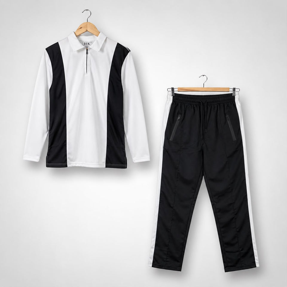 HKF Core Tracksuit-White