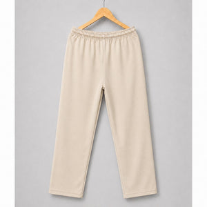 Core Zip Trouser-Cream