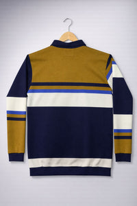 Trio-Tone Quarter-Zip