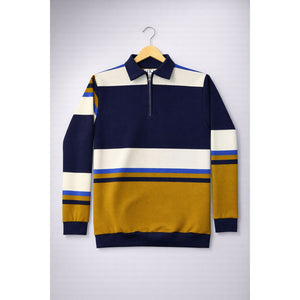 Trio-Tone Quarter-Zip